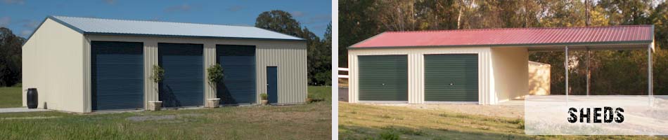 Sheds - Carports - Industrial - Barns